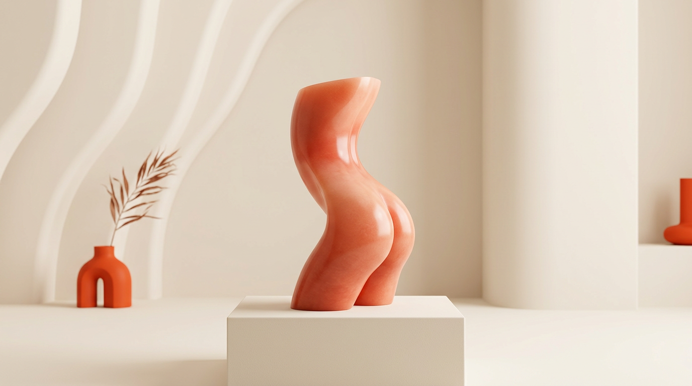 보형물 힙업성형 - 원데이 힙업 수술 S-curve 실루엣 상징 이미지