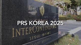 PRS KOREA 2025 | 박성수 원장 현장 스케치